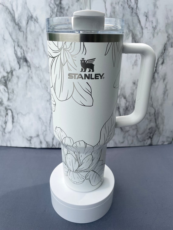 Floral Engraved Stanley Adventure Quencher 40oz Tumbler -  Canada