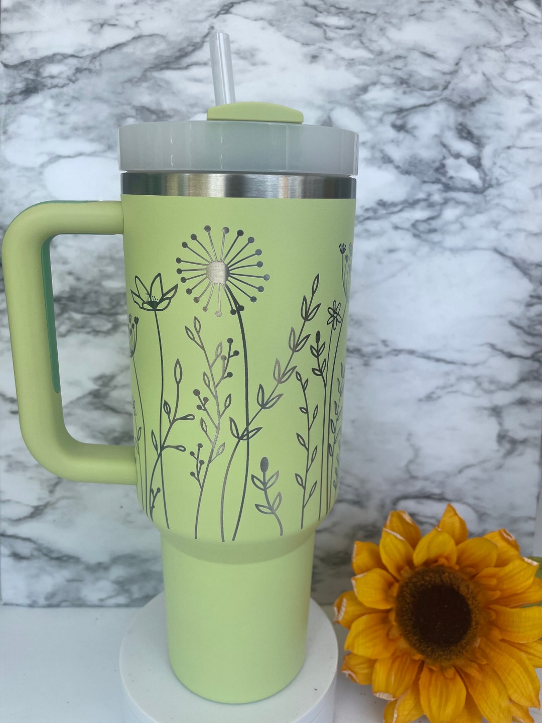 Stanley Engraved Engraved 40oz Tumbler Stanley H2.0 Etsy