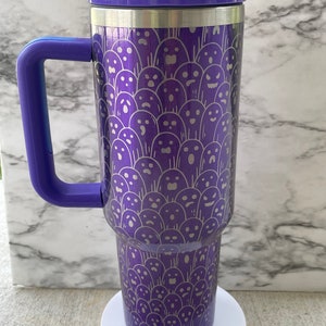 Engraved Ghost Tumbler: 40oz Fanley Spooky Theme
