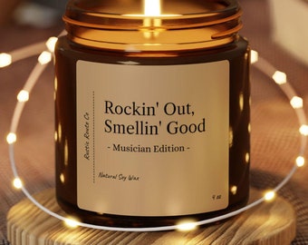 Rockin' Out, Smellin' Good - Edición para músicos / Sintonizado y aromatizante - Edición para músicos / Regalo perfecto para músicos, padres y hermanos