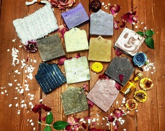 Handmade Natural Soap Bar | Grass-Fed Tallow | Deeply Moisturizing & Gently Exfoliating | 4-4.5 oz