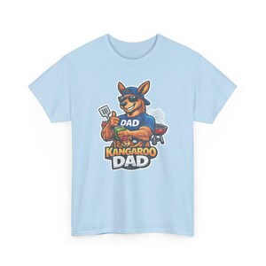 Camiseta divertida de papá canguro, diseño gráfico de papá australiano genial, idea de regalo única y divertida para papás. imagen 11