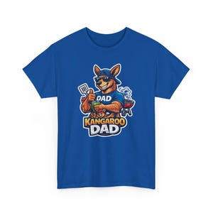 Camiseta divertida de papá canguro, diseño gráfico de papá australiano genial, idea de regalo única y divertida para papás. imagen 12
