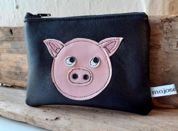 Pig top coin case