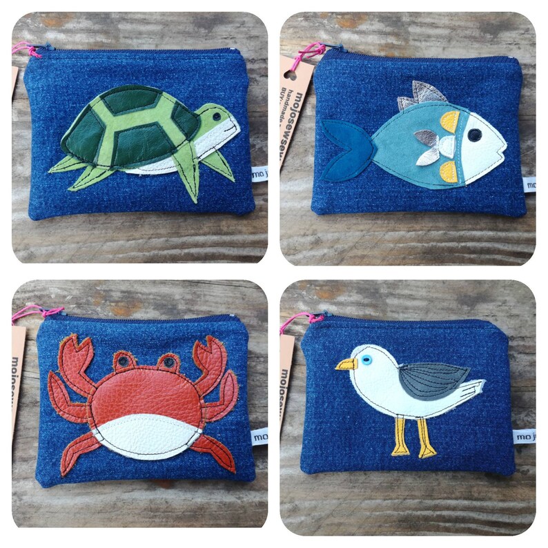 Genuine leather Turtle Change Purse Handcrafted Turtle ...