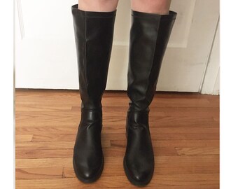 franco sarto classic leather booties