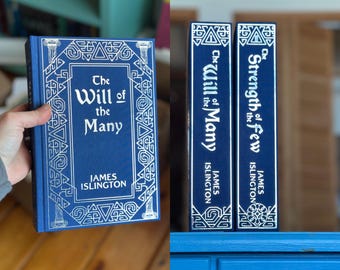 Handmade Hierarchy Series Rebind | Will of the Many and Strength of the Few by James Islington