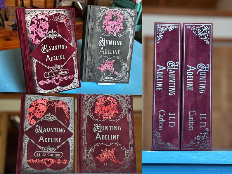 Haunting Adeline & Hunting Adeline Rebind: Handmade Special Edition Hardcovers image 9