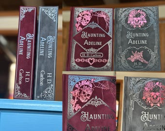 Edición especial de tapa dura de Haunting Adeline y Hunting Adeline: Tapas duras hechas a mano.