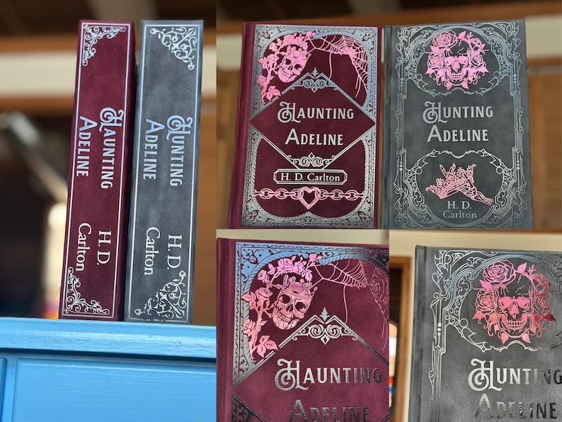 Haunting Adeline & Hunting Adeline Rebind: Handmade Special Edition Hardcovers image 1