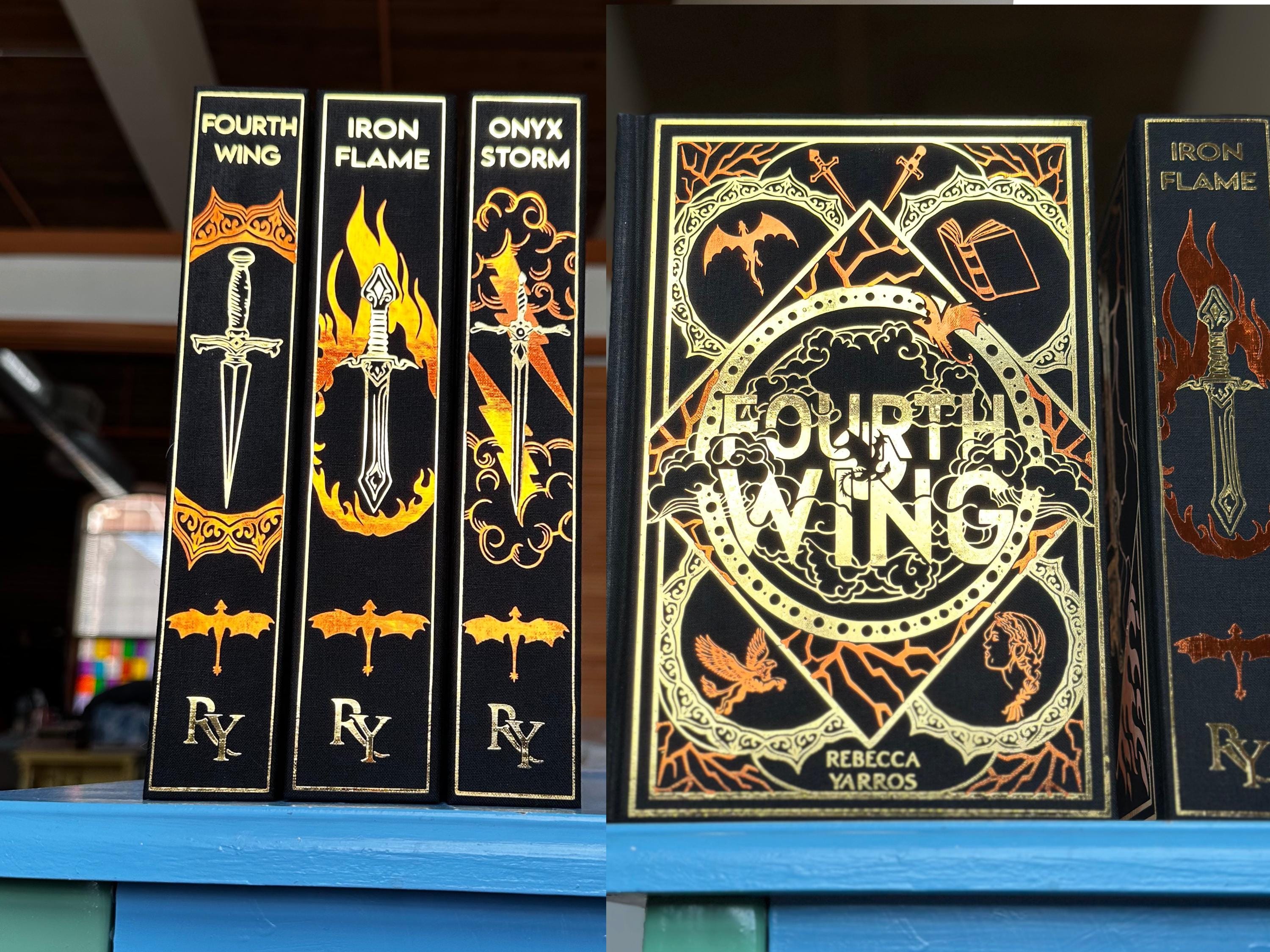 Fourth Wing, Iron Flame, and Onyx Storm Rebinds | the