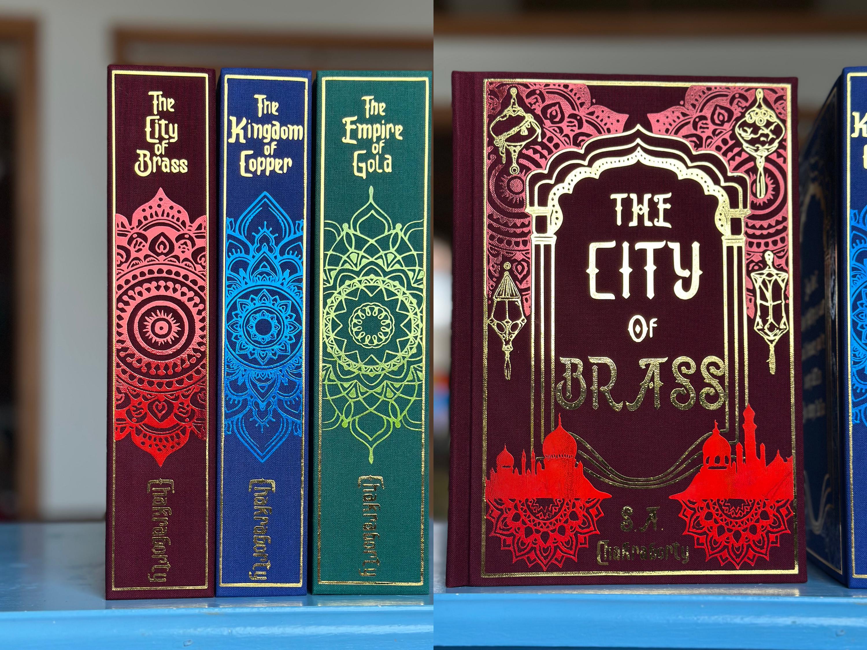 Daevabad Trilogy Handmade Rebind | City of Brass Hardcover Set - Etsy