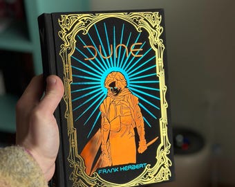 Dune by Frank Herbert Rebind | special edition Dune | handmade book rebinding