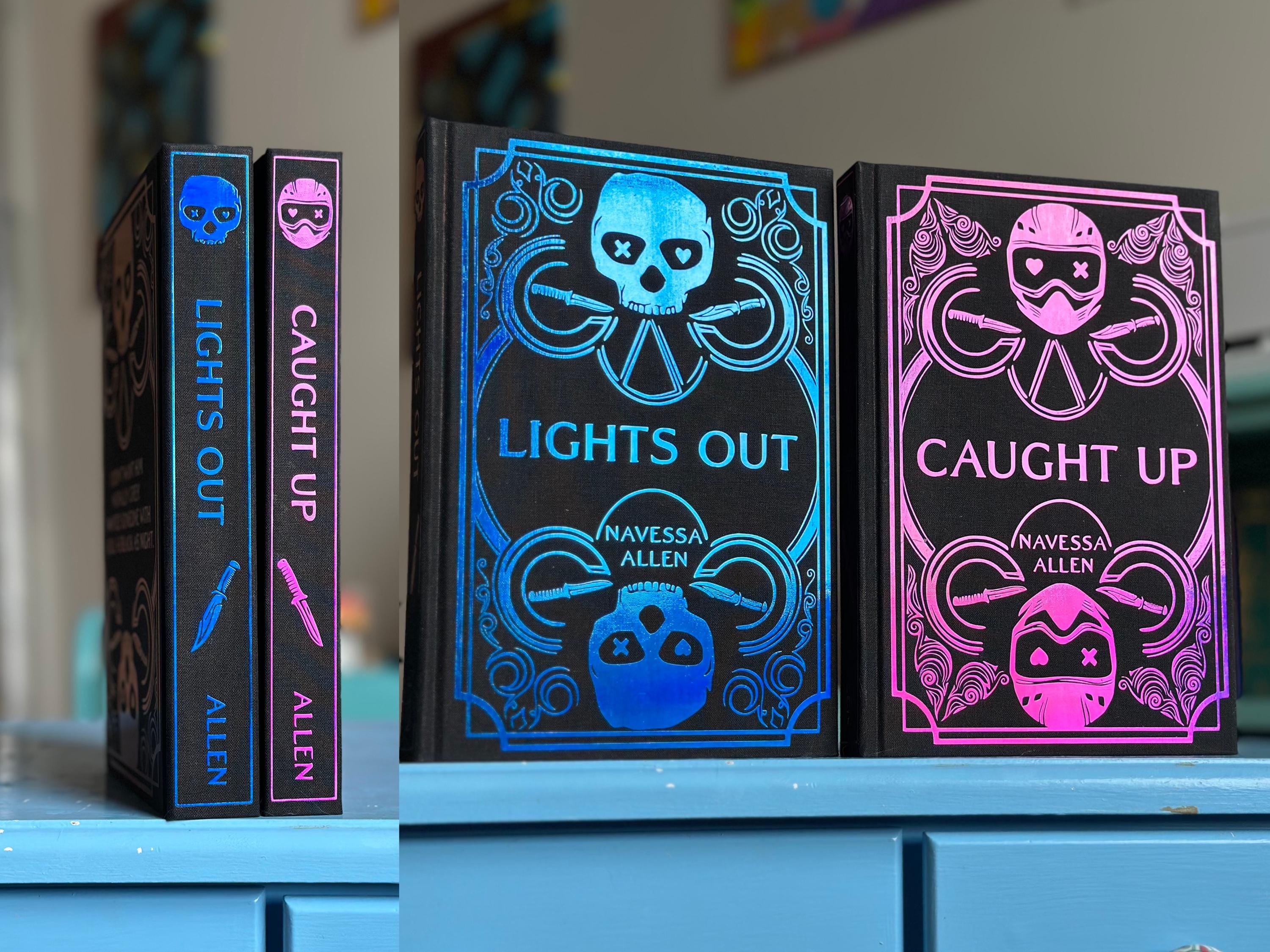 Into Darkness Series by Navessa Allen Rebind | Lights Out & Caught