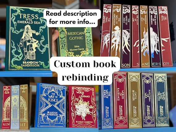 Handmade Custom Book Rebinding: Custom Hardcover Special Edition