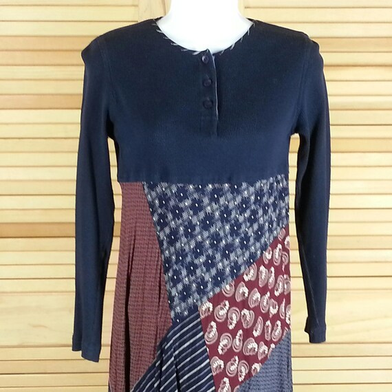 Vintage 90s Carole Little Maxi Dress in 