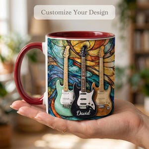Guitar Mug - Etsy