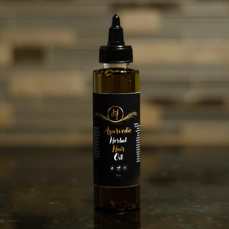 Herbal Ayurvedic Hair Oil with Batana Oil, 100% Natural and Organic, Over 25 Infused Herbs, Herbal Oil Infusion