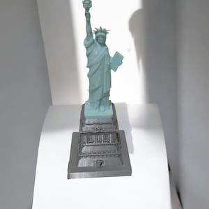 Miniaturowa Statua Wolności Statua Wolności Sztuka Statua Wolności Model Statuy Wolności Ozdoba Nowego Jorku Miłośnik Prezent