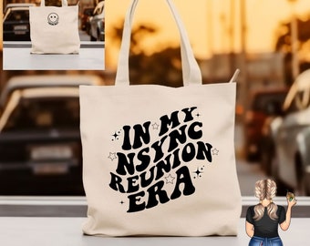 NYSNC reunion era Canvas tote