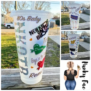 NKOTB Inspired 24oz Cold Cup