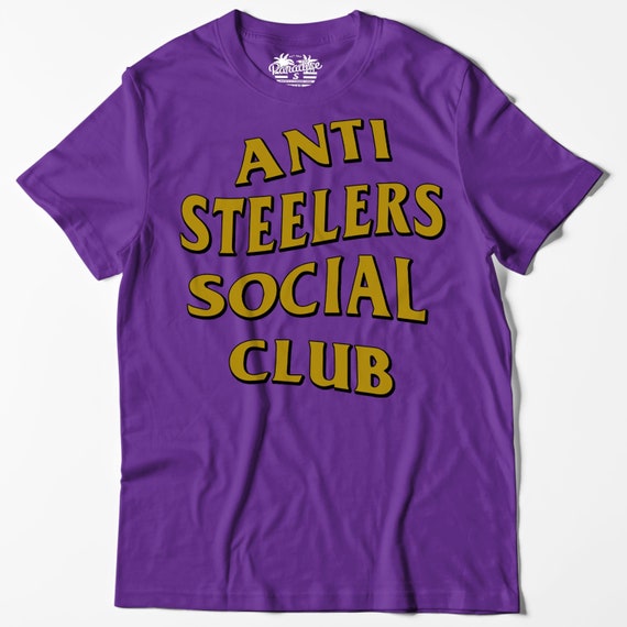 Baltimore Ravens Football Shirt Baltimore Ravens Football Game Gift Anti Social Club Purple Men s Shirt Etsy