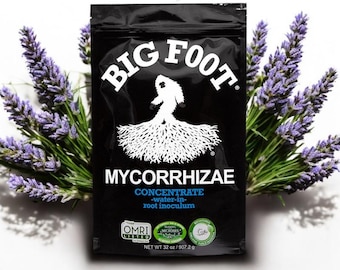 Big Foot Mycorrhizae Concentrate, Organic Root Inoculum (4oz)