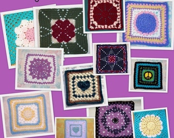 Twelve 12x12 SmoothFox Crochet Patterns