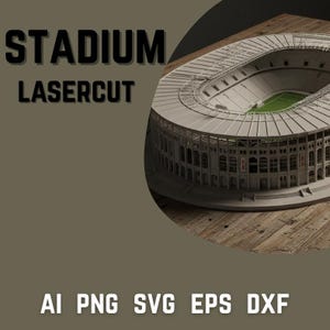 Arte digital de estádio | Arena esportiva para impressão | Pôster vintage de arena | Download instantâneo de arquivo