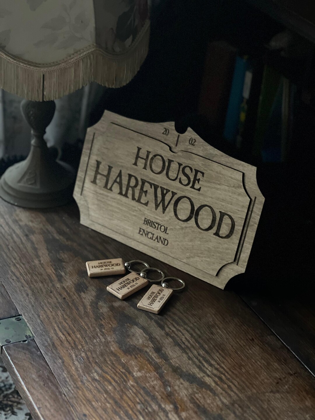 Personalized Vintage Style Wooden Sign Christmas Gift With Personal ...