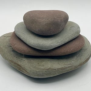 Heart Beach Stone Cairn