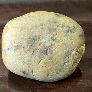 Lake Erie Serpentine Stone – Extra Large Green Rock for Home or Garden Display