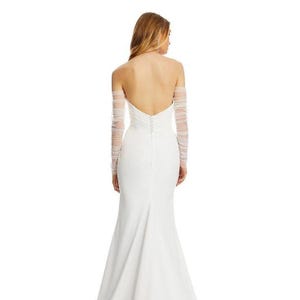 Bridal Gloves, Tulle Fingerless Sleeves