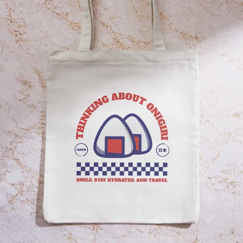 Cute Japanese Food Clipart Commercial POD Right SVG PNG Vector Cricut