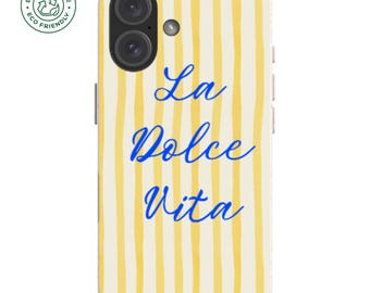 La Dolce Vita Eco-Friendly Phone Case: Biodegradable iPhone & Galaxy Cover