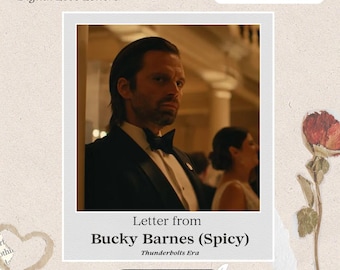 Bucky Barnes Romantic Letter (spicy) - Thunderbolts era