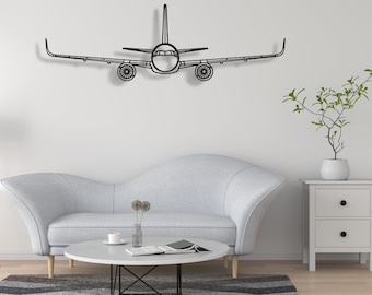 A321 Aircraft ,Metal Air craft Wall Art, Airplane ,Wall Decor,Custom Aircraft Wall Art, Metal Wall Decor,Air Craft Gifts