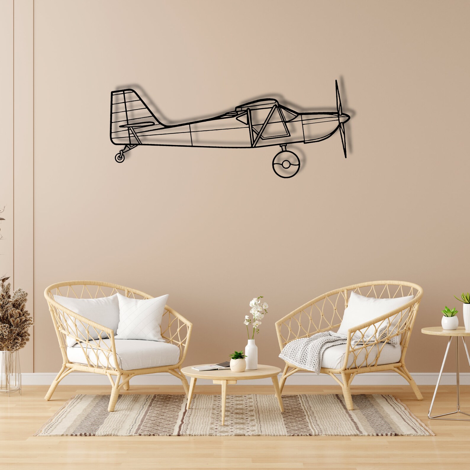 Kitfox 5 Aircraft Metal Wall Art,airplane Wall Decor,custom Aircraft ...