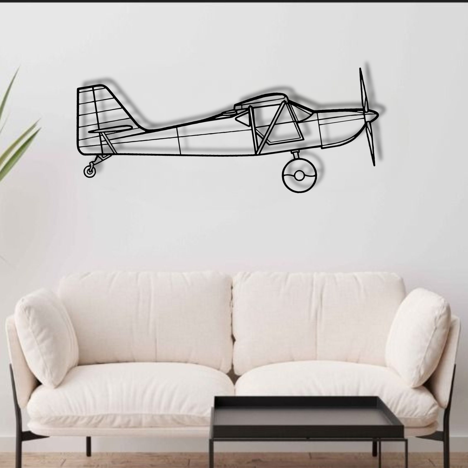 Kitfox 5 Aircraft Metal Wall Art,airplane Wall Decor,custom Aircraft ...