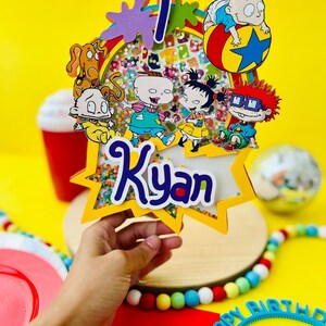 Rugrats Cake Topper Shaker- Rugrats Party- Rugrats Birthday
