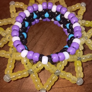 Mandala kandi cuff