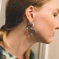Snake Ear Weights Snake Gauge and Plug Earrings Earlobe Jewelry Stretched Ears Gauges Dangle Earrings for Stretched Earlobes