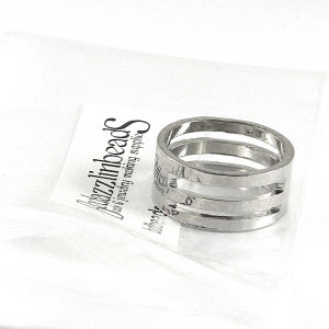 Slotted Jumpring Opening and Closing Tool For Finger to Open & Close Jewelry Jump Rings