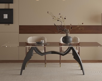 Modern Spider Steel Table Base –  Sculptural Metal Pedestal