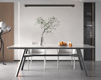 Modern Metal Table Base: Heavy Duty Steel Dining Table Legs