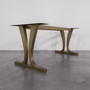 Unique Design Table Base, Pedestal Base, Base for Kitchen and Dining Table, Gold Handmade Furniture, Metal Heavy Duty Base