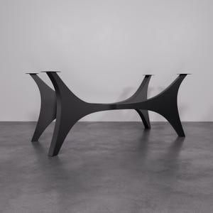 Unique Design Handmade Spider Metal Table Base, Pedestal, Dining Table Legs, Mid Century Modern Furniture Steel Table Base For heavy tables.