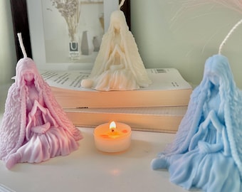 Elden Ring Blessing Woman-kaars: soja-bijenwas milieuvriendelijk decor