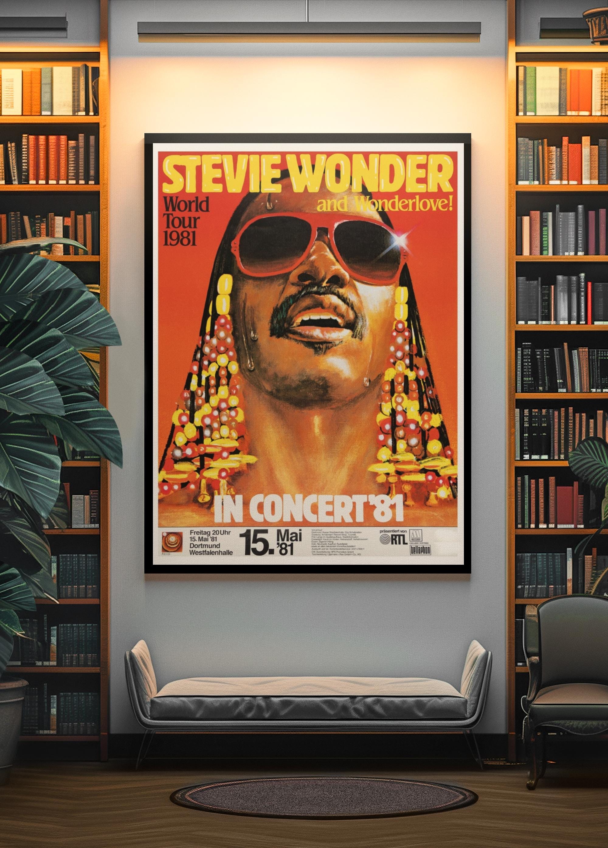 ☆Stevie Wonder☆ Poster R&B Soul ☆Stevie Wonder☆ Poster