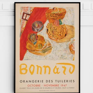 French Art Print – Retro 1940s Museum Poster, Vintage Exhibition Memorabilia PRINTABLE DOWNLOAD